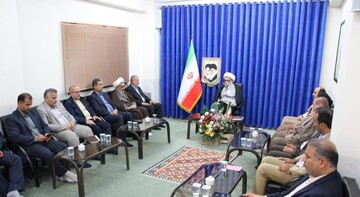 تصاویر/ نشست مرتلین استان بوشهر با امام جمعه