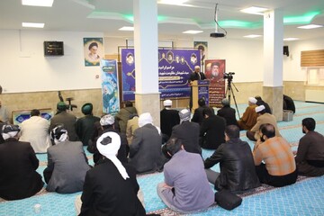 تصاویر/ مراسم گرامیداش شهید سید حسن نصرالله در سنندج