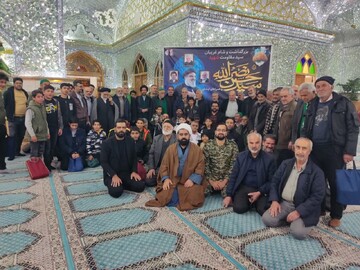 تصاویر/ بزرگداشت شهیدان سیدحسن نصرالله و سید هاشم صفی الدّین در اردهال کاشان