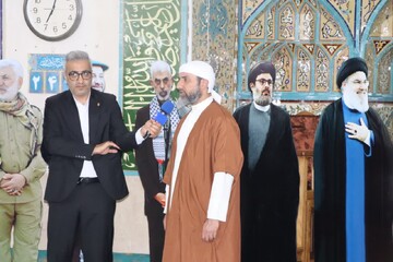 تصاویر/ بزرگداشت شهدای مقاومت در خارگ