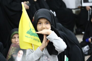 تصاویر/ مراسم بزرگداشت شهید سید حسن نصرالله در اردبیل