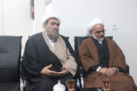 تصاویر / دیدار مدیر منطقه 2 حوزه قائم مقام در امور استانها با نماینده مردم قزوین در مجلس خبرگان رهبری