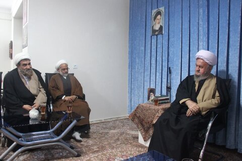 تصاویر / دیدار مدیر منطقه 2 حوزه قائم مقام در امور استانها با نماینده مردم قزوین در مجلس خبرگان رهبری