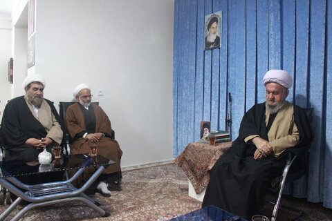 تصاویر / دیدار مدیر منطقه 2 حوزه قائم مقام در امور استانها با نماینده مردم قزوین در مجلس خبرگان رهبری