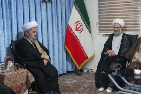 تصاویر / دیدار مدیر منطقه 2 حوزه قائم مقام در امور استانها با نماینده مردم قزوین در مجلس خبرگان رهبری