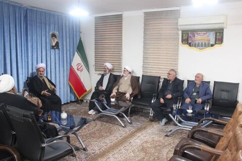 تصاویر / دیدار مدیر منطقه 2 حوزه قائم مقام در امور استانها با نماینده مردم قزوین در مجلس خبرگان رهبری