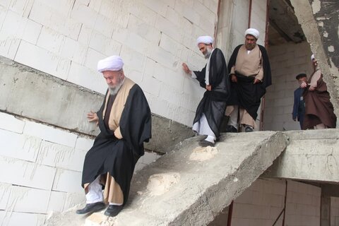 تصاویر / بازدید حجت الاسلام والمسلمین شامی از حوزه علمیه جدیدالتاسیس حضرت علی بن موسی الرضا علیه الاسلام شهرستان تاکستان