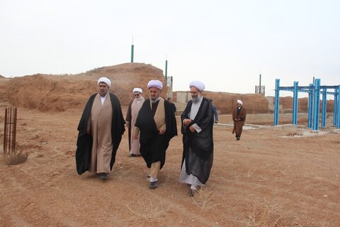 تصاویر / بازدید حجت الاسلام والمسلمین شامی از حوزه علمیه جدیدالتاسیس حضرت علی بن موسی الرضا علیه الاسلام شهرستان تاکستان