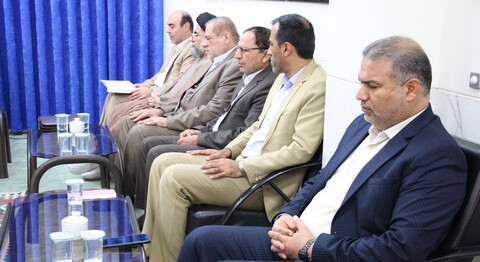 تصاویر/ نشست مرتلین استان بوشهر با امام جمعه