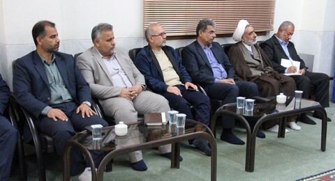تصاویر/ نشست مرتلین استان بوشهر با امام جمعه