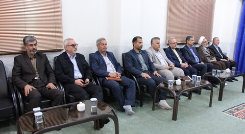 تصاویر/ نشست مرتلین استان بوشهر با امام جمعه