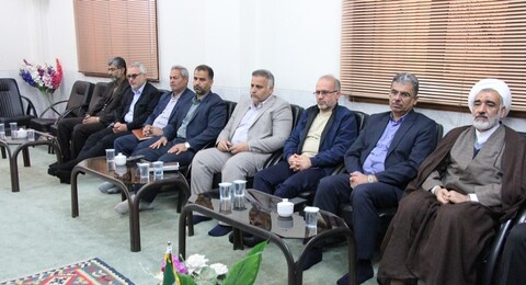 تصاویر/ نشست مرتلین استان بوشهر با امام جمعه