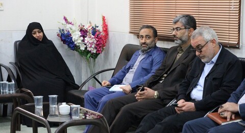 تصاویر/ نشست مرتلین استان بوشهر با امام جمعه