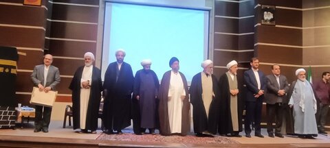 تصاویر/مراسم تجلیل از ائمه جمعه سابق شهرستان ساوه