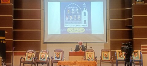 تصاویر/مراسم تجلیل از ائمه جمعه سابق شهرستان ساوه