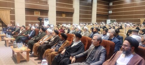 تصاویر/مراسم تجلیل از ائمه جمعه سابق شهرستان ساوه