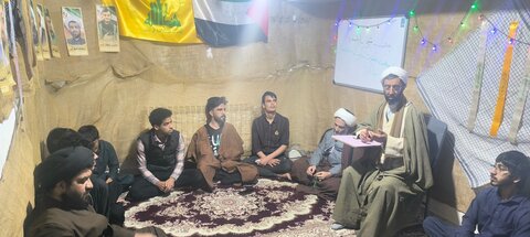 تصاویر/ اردوی زیارتی طلاب مدرسه علمیه امام موسی کاظم(ع) بَرزُک به مشهد اردهال کاشان