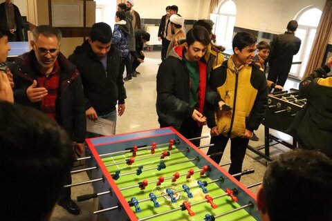 تصاویر/  بازدید دانش آموزان  مدرسه متوسطه شهید آهنگری ارومیه از مدرسه علمیه امام خامنه‌ای ارومیه