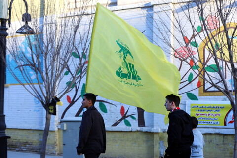 تصاویر/ قیام قمی‌ها در خوانخواهی زعیم مقاومت