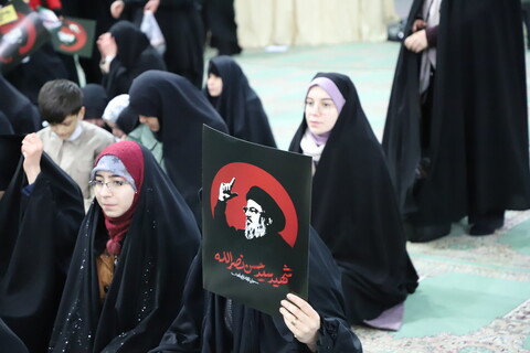 تصاویر / بزرگداشت شهید سید حسن نصرالله در تبریز