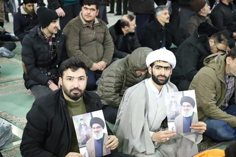 تصاویر / بزرگداشت شهید سید حسن نصرالله در تبریز