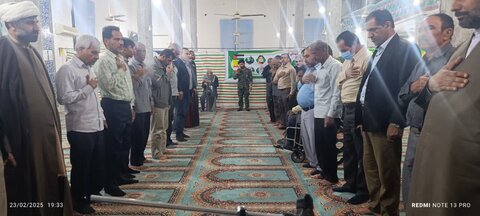 گرامیداشت شهدای مقاومت در شهر نودژ و بخش آسمینون