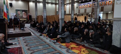 تصاویر/ مراسم شام غریبان شهیدان سید حسن نصرالله و سید هاشم صفی الدین در شهر کشاورز