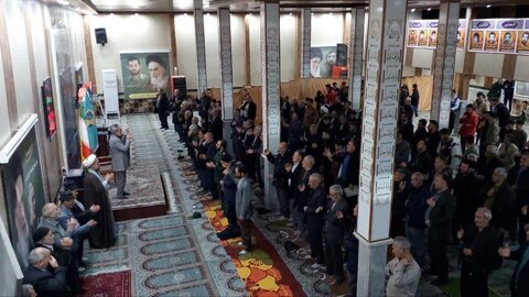 تصاویر/ مراسم شام غریبان شهیدان سید حسن نصرالله و سید هاشم صفی الدین در شهر کشاورز