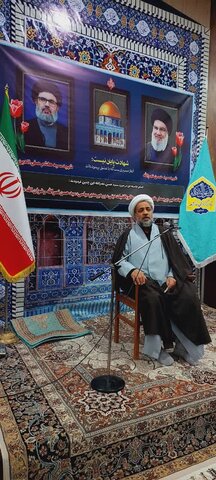 تصاویر/ مراسم شام غریبان شهیدان سید حسن نصرالله و سید هاشم صفی الدین در شهر کشاورز