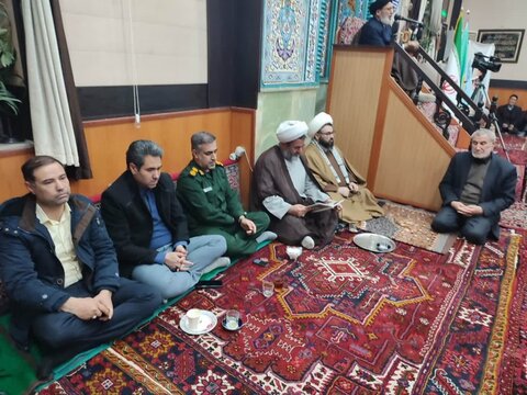 تصاویر/ مراسم بزرگداشت شام غریبان شهدای جبهه مقاومت در چهاربرج