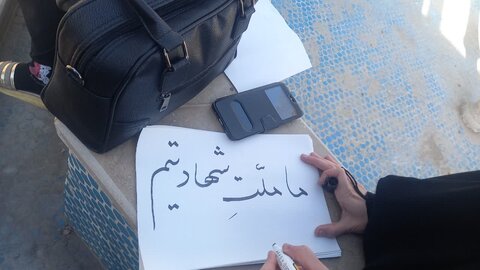 تصاویر/اجتماع اناعلی العهد، گرامیداشت شهید سیدحسن نصرالله در محلات