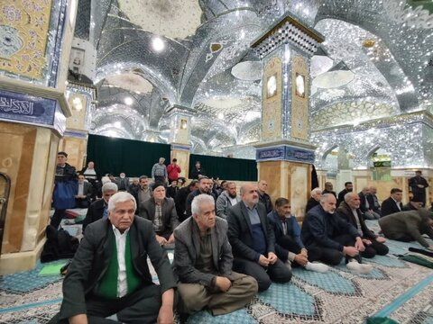 تصاویر/بزرگداشت شهیدان سیدحسن نصرالله و سید هاشم صفی الدّین در اردهال کاشان