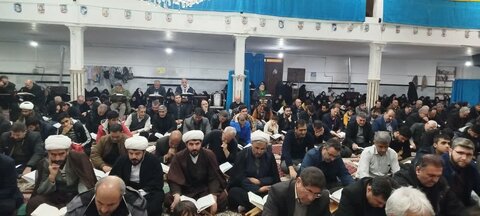 تصاویر/ مراسم بزرگداشت و شام غریبان شیدان سید حسن نصرالله و شهید سید هاشم صفی الدین در شاهین دژ