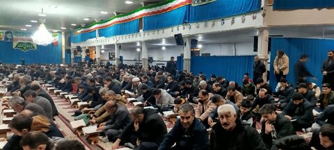 تصاویر/ مراسم بزرگداشت و شام غریبان شیدان سید حسن نصرالله و شهید سید هاشم صفی الدین در شاهین دژ