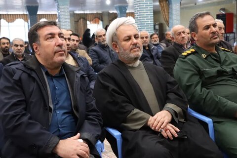 تصاویر/ آئین بزرگداشت و شام غریبان شهدای مقاومت در نوشین شهر