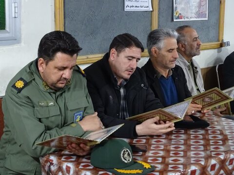 تصاویر/  مراسم‌ بزرگداشت شهدای مقاومت در مسجد جامع ماکو