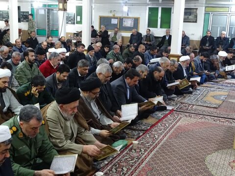 تصاویر/  مراسم‌ بزرگداشت شهدای مقاومت در مسجد جامع ماکو