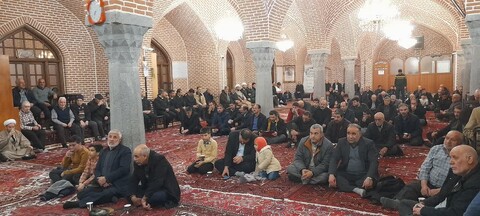 تصاویر/ مراسم گرامیداشت و شام غریبان شهیدان مقاومت شهید سید حسن نصرالله در اسکو