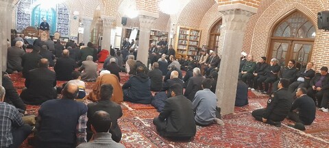 تصاویر/ مراسم گرامیداشت و شام غریبان شهیدان مقاومت شهید سید حسن نصرالله در اسکو