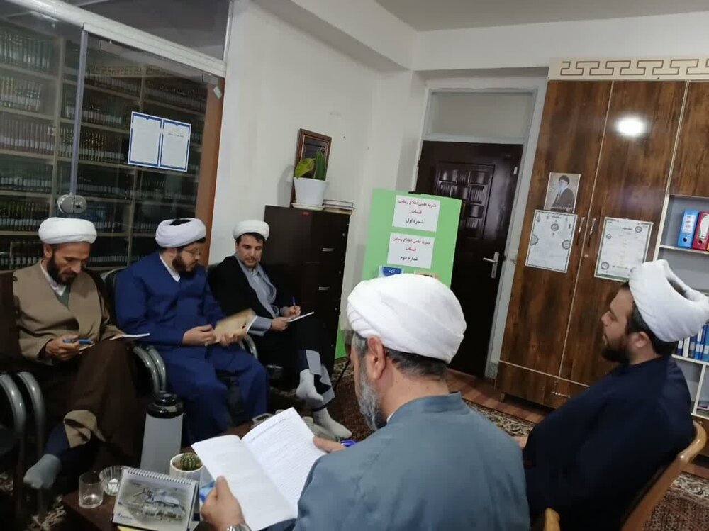 جلسه ارزیابی مجله علمی اطلاع‌رسانی قبسات میاندوآب