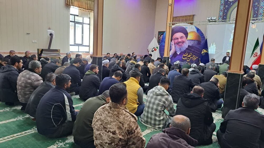 تصاویر/ آیین بزرگداشت شهدای مقاومت در مسجد امام جعفر صادق(علیه السلام) شهرستان اشنویه