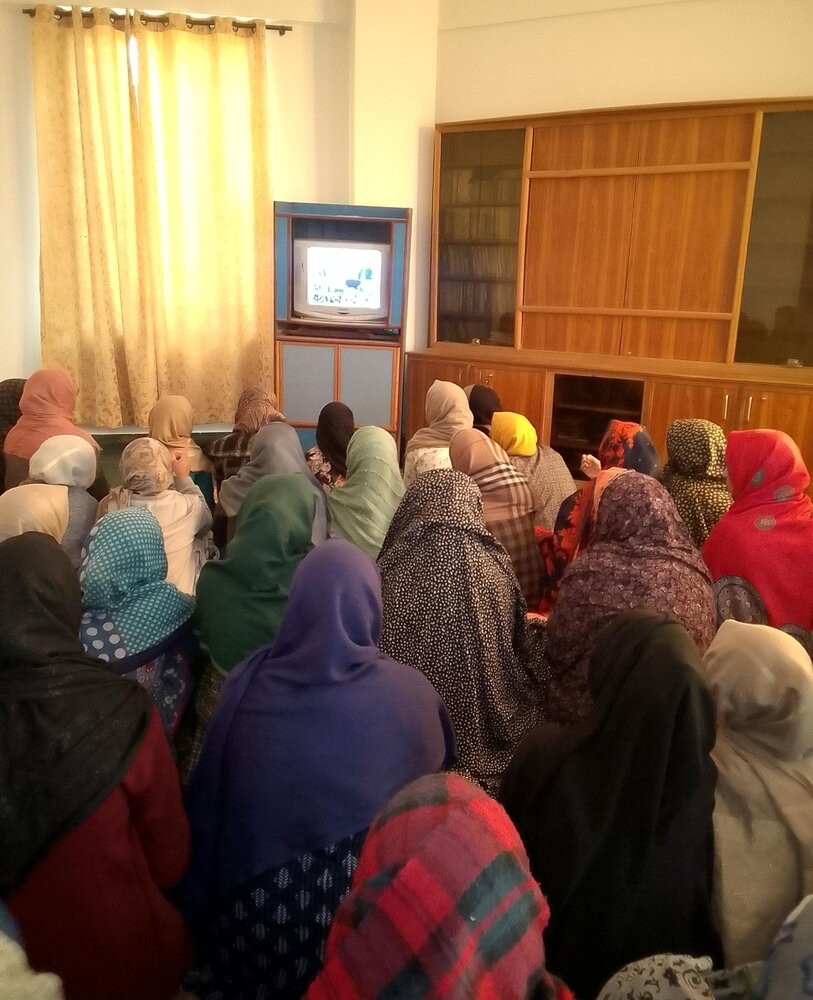 شہید مقاومت سید حسن نصر اللّٰہ کی تشییع کے موقع پر، فاطمیہ ایجوکیشنل مظفر آباد میں تعزیتی ریفرنس