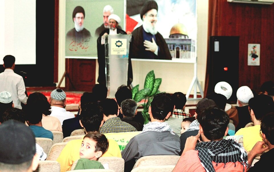 مراسم باشکوه «إنّا علی العهد» در خانه فرهنگ ایران در کراچی پاکستان برگزار شد