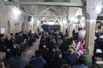 تصاویر/ مراسم گرامیداشت شهادت سید حسن نصرالله در مهاباد