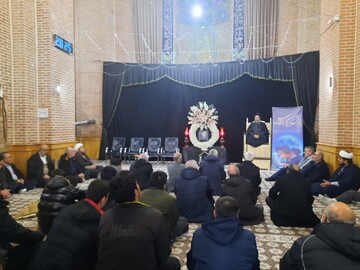 تصاویر/ مراسم گرامیداشت شهید سید حسن نصرالله در شهر جدید سهند