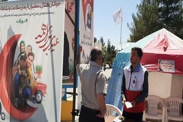 خدمات‌رسانی ۱۸ پایگاه هلال احمر کهگیلویه و بویراحمد به مسافران نوروزی
