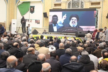 تصاویر /  برگزاری مراسم گرامیداشت سید مقاومت در قزوین