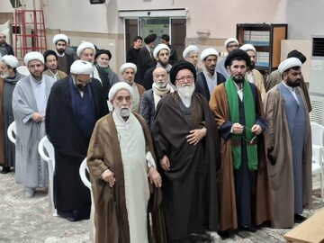 تصاویر/ گردهمایی ائمه جماعات و طلاب منطقه کاشان
