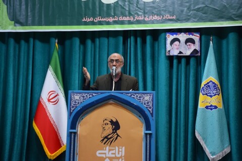 تصاویر/ مراسم بزرگداشت شهیدان مقاومت سیدحسن نصرالله و سیدهاشم صفی الدین در مرند