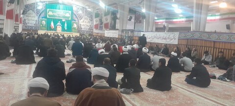 تصاویر/ مراسم بزرگداشت شهیدان مقاومت سیدحسن نصرالله و سیدهاشم صفی الدین در مرند